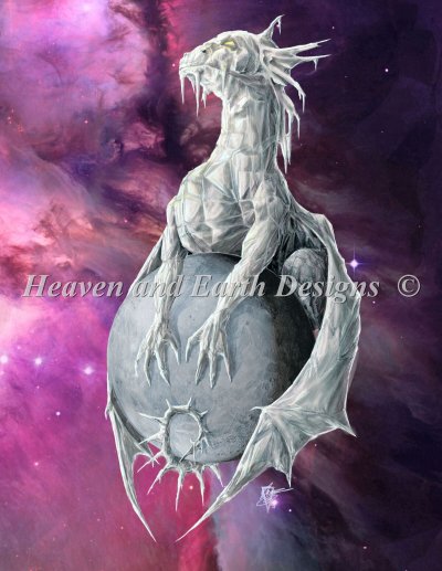 Diamond Painting Canvas - Mini Pluto Dragon